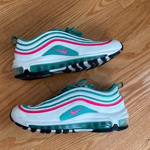 Gently used Air Max 97 South Beach